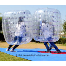 Nueva bola de la burbuja inflable del cuerpo de la manera del diseño / bola Zorbing de la burbuja del cuerpo para la diversión